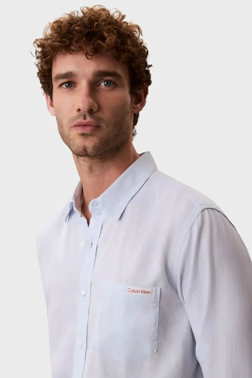 Ko'ylak LS SOLID CASUAL LINEN CLASSIC SH 5