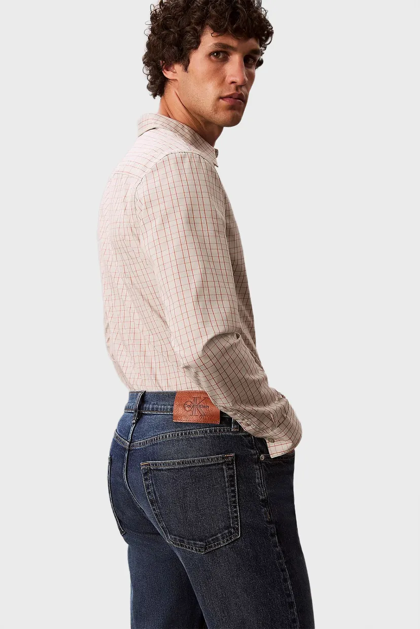 Jins shim STNDRD STRGHT OIL SLICK JEAN 5