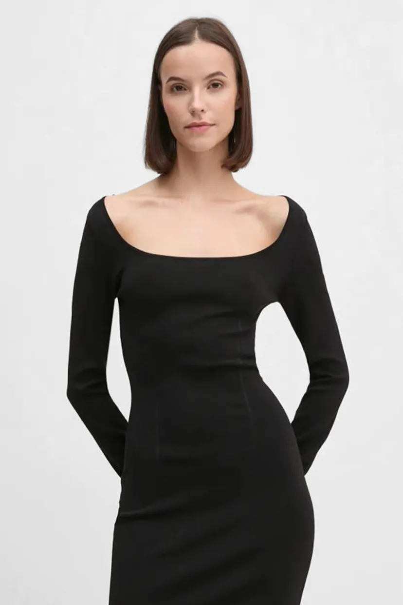 Koʻylak SCULPTED LS SWEATER DRESS 4
