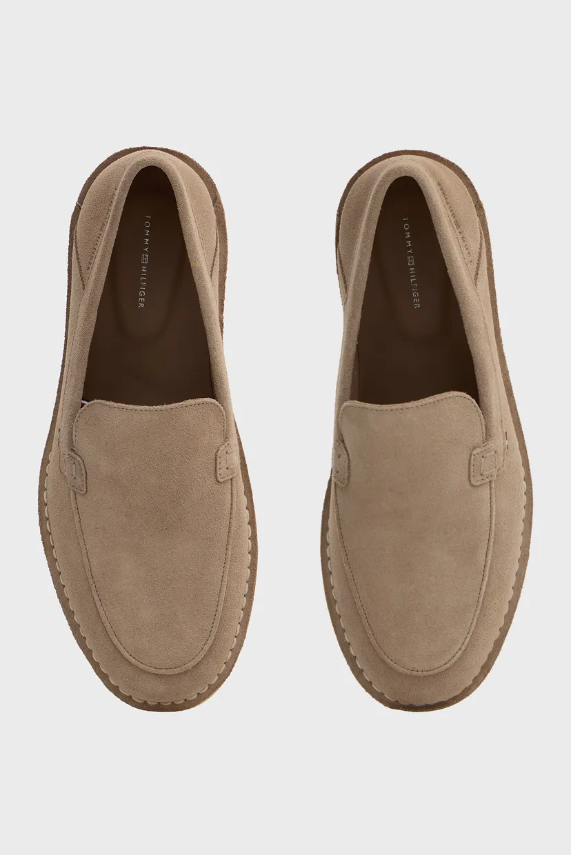 Лоферы/HILFIGER STITCHDOWN SUEDE LOAFER 4