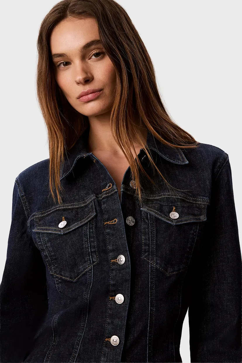 Рубашка/SCULPT TRUCKER SHIRT CK CLASSIC 5