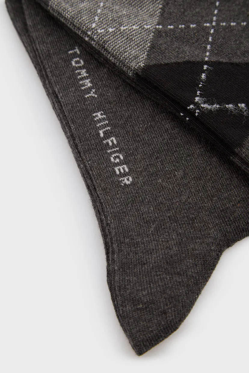 Носки/TH MEN SOCK CHECK 2P 3