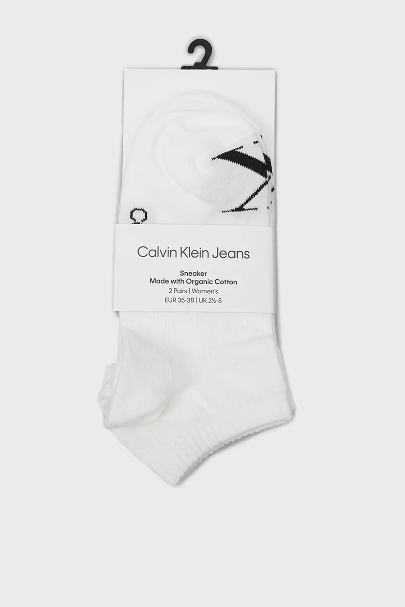 Носки/CKJ WOMEN SNEAKER 2P MONOGRAM 3