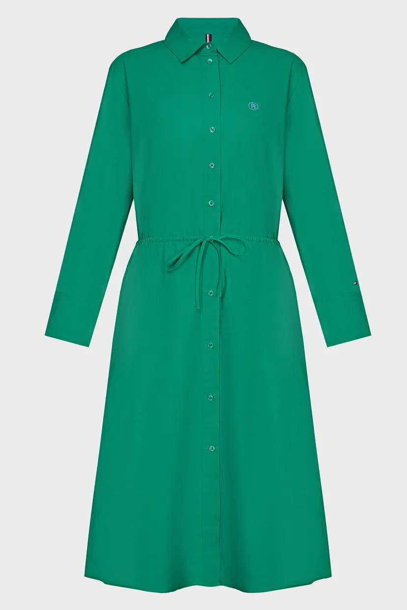 Платье MD BLOUSON LS MIDI SHIRT DRESS 5