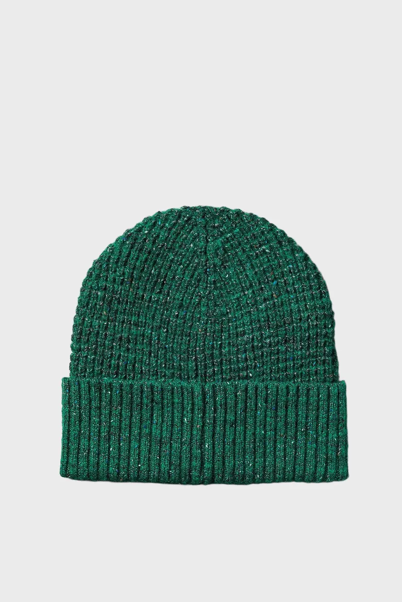 Шапка TWEED WOOL BLEND BEANIE 3