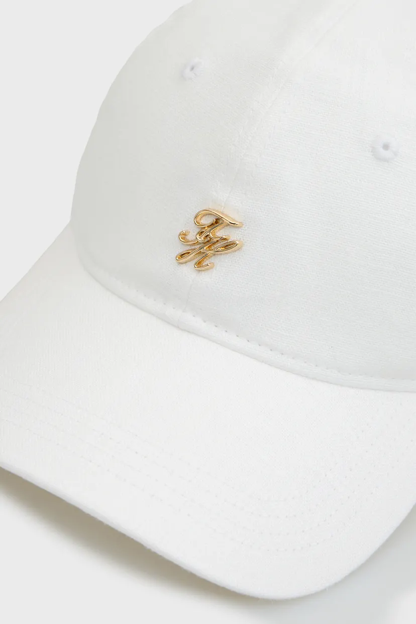 Kepka/TH SCRIPT LINEN CAP 4