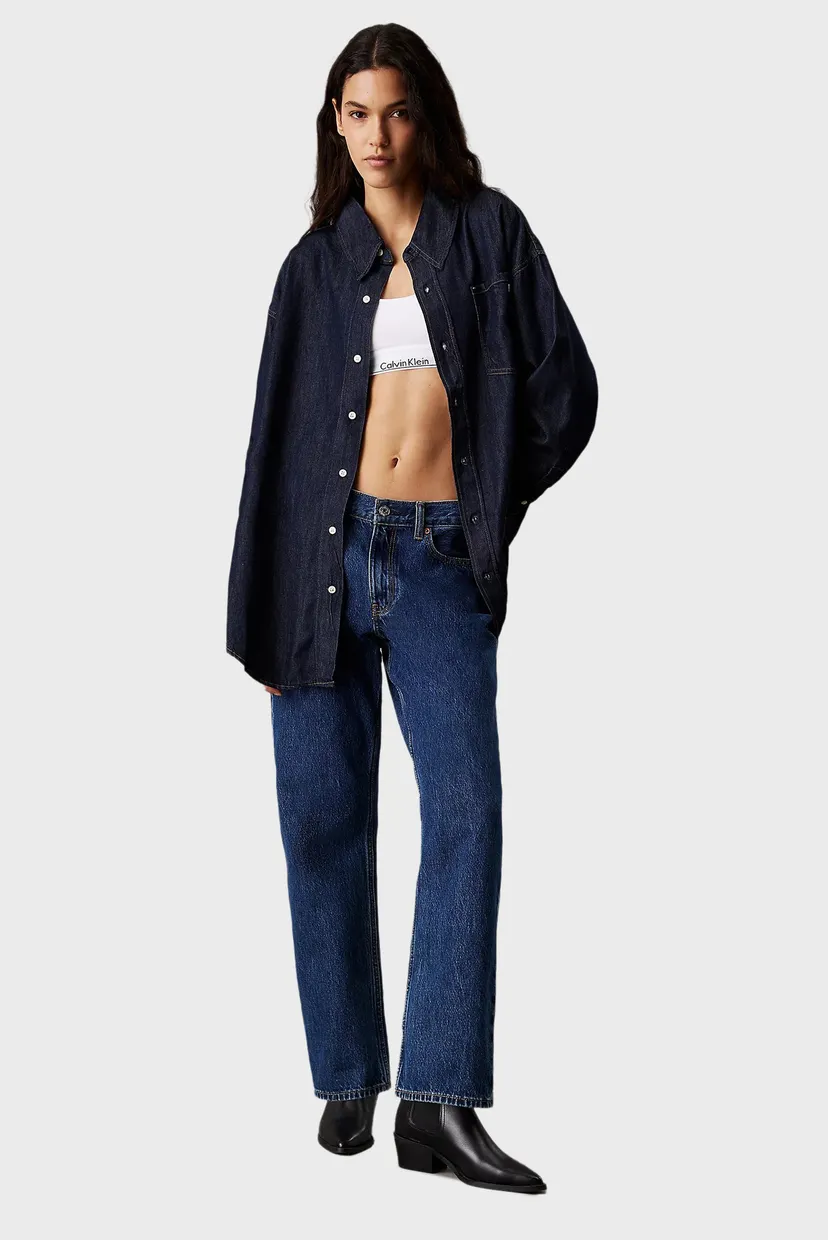 Ko'ylak OVERSIZED LS DENIM SHIRT 4