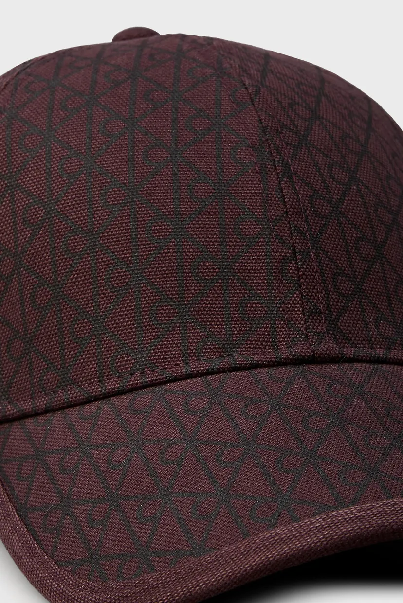 Кепка/EMBLEM PRINT w LEATHER PATCH CAP 3