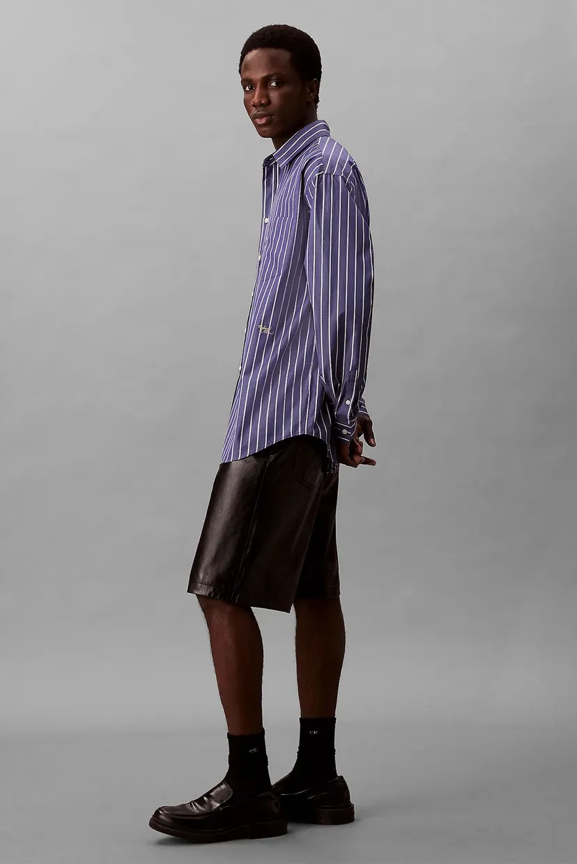 Рубашка LS OVERSIZED STRIPE COTTON SHIRT 3