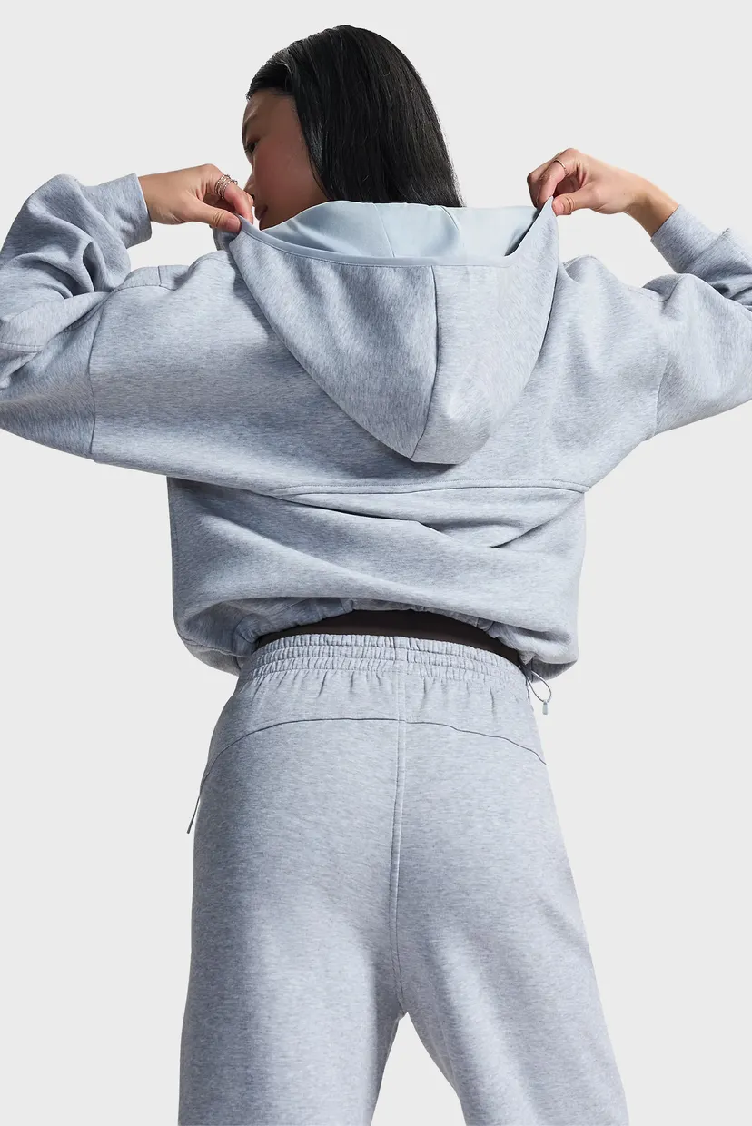 Vetrovka Unstoppable Fleece FZ Jkt-GRY 3