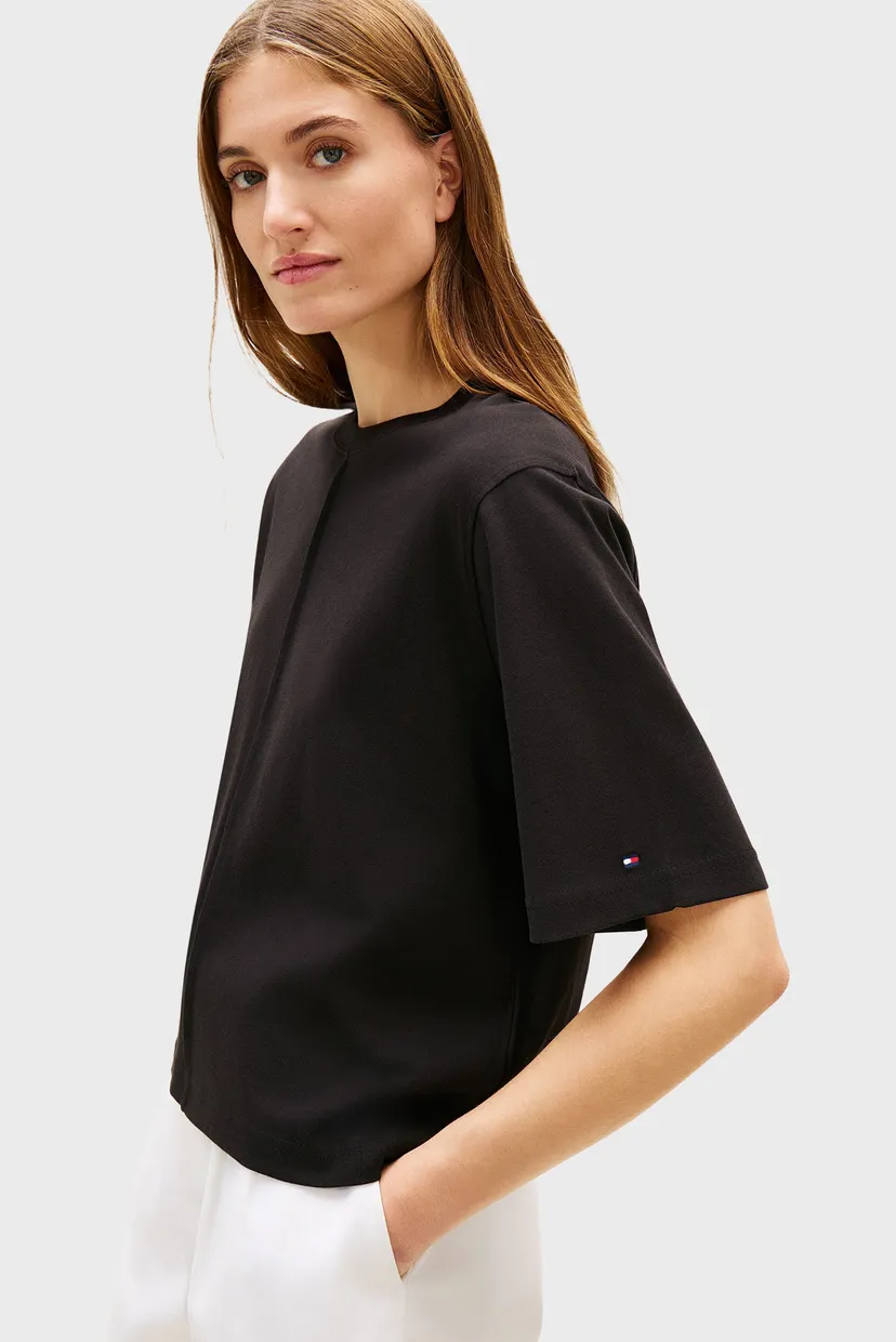Futbolka/SINGLE JERSEY TRAPEZE C-NK TEE 4