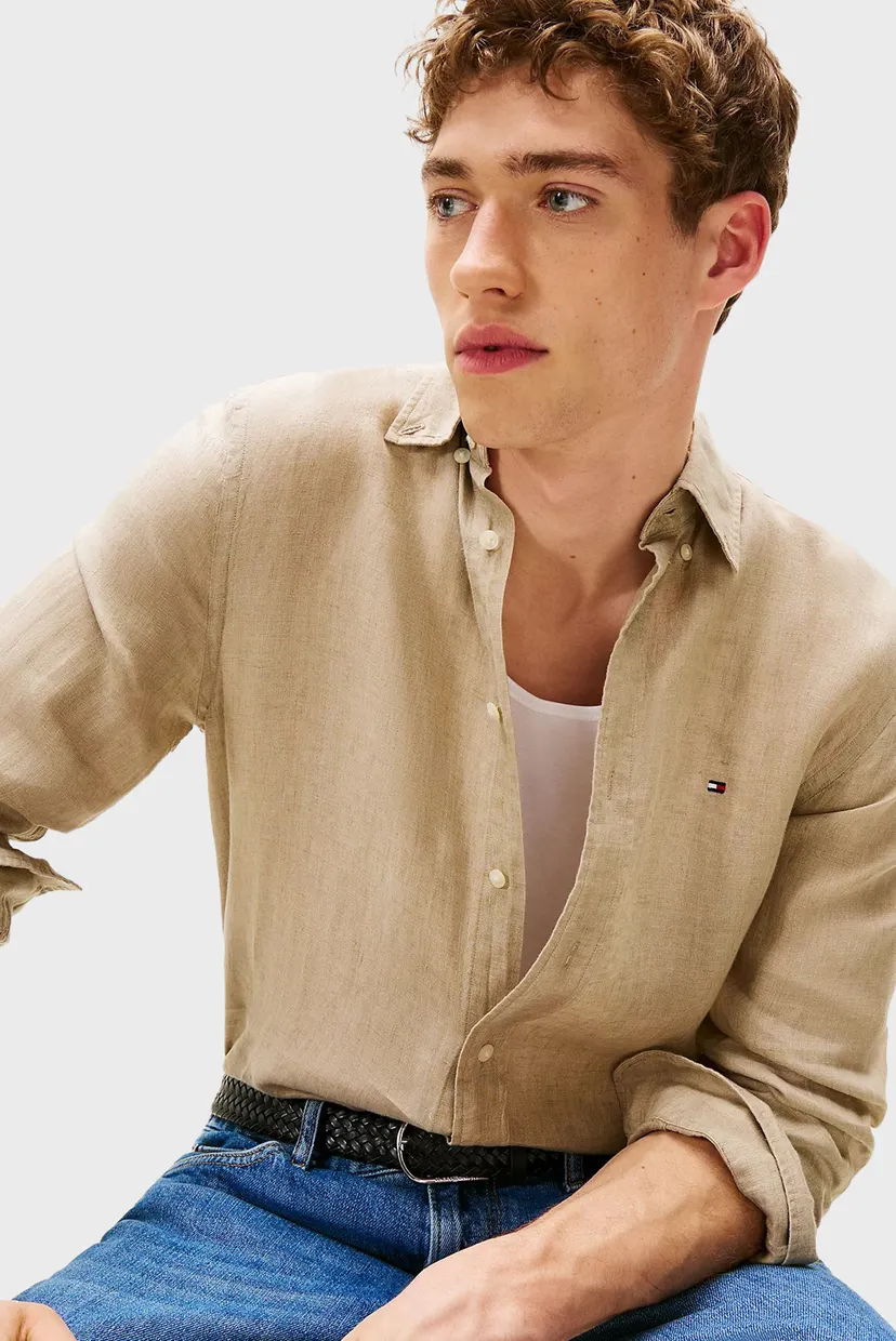 Рубашка PIGMENT DYED LI SOLID RF SHIRT 4