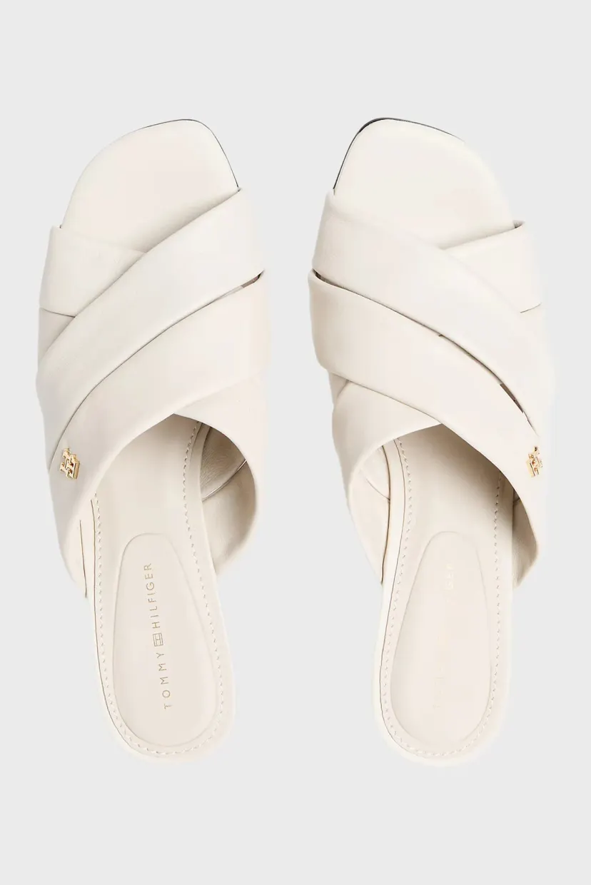 Bosonojkalar ELEVATED MID HEEL MULE LTH 4