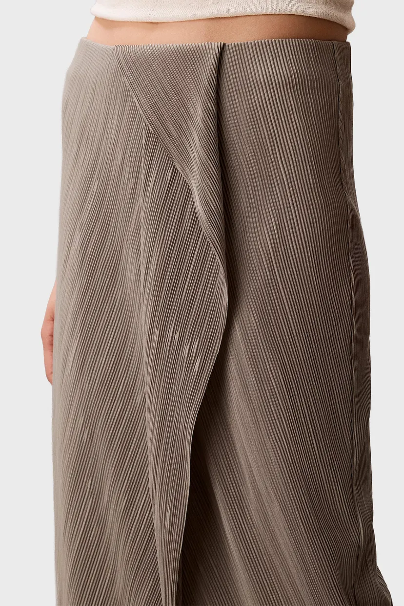 Юбка PLISSE BIAS SEAM MIDI SKIRT 5