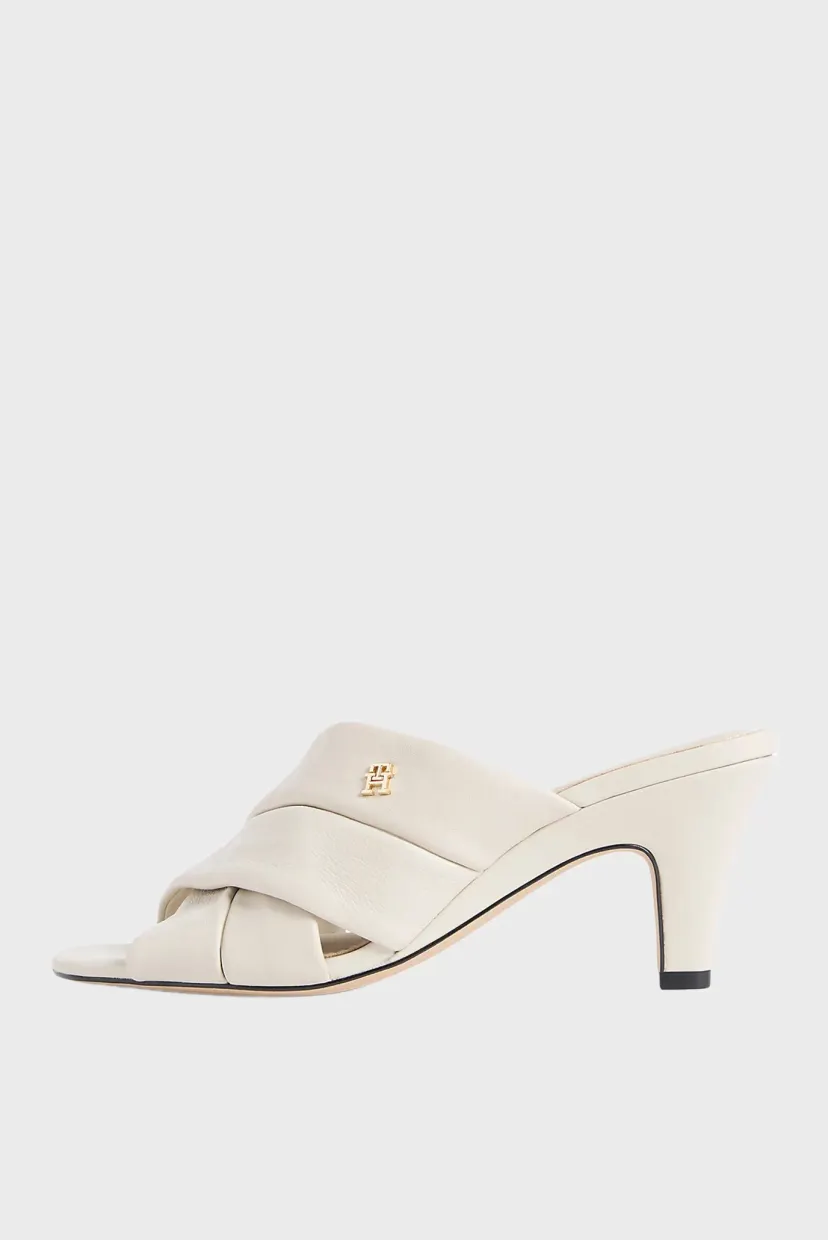 Bosonojkalar ELEVATED MID HEEL MULE LTH 7