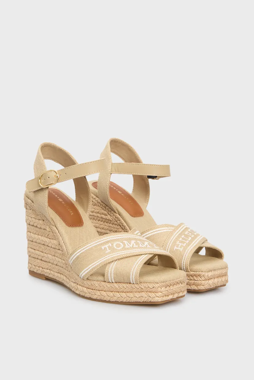 Bosonojkalar TOMMY HILFIGER ESPAD HIGH WEDGE 3