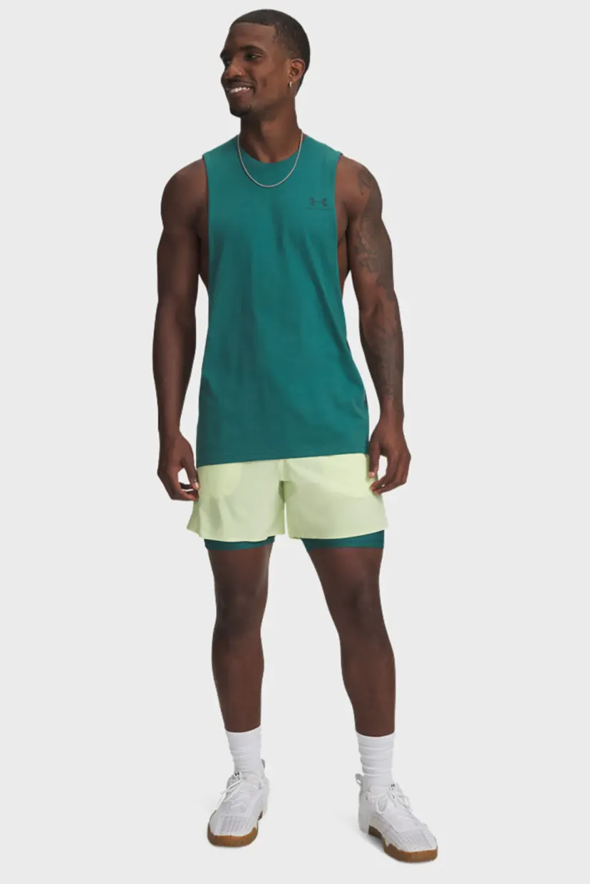 Шорты/UA Vanish Elite 6in Short-GRN 3