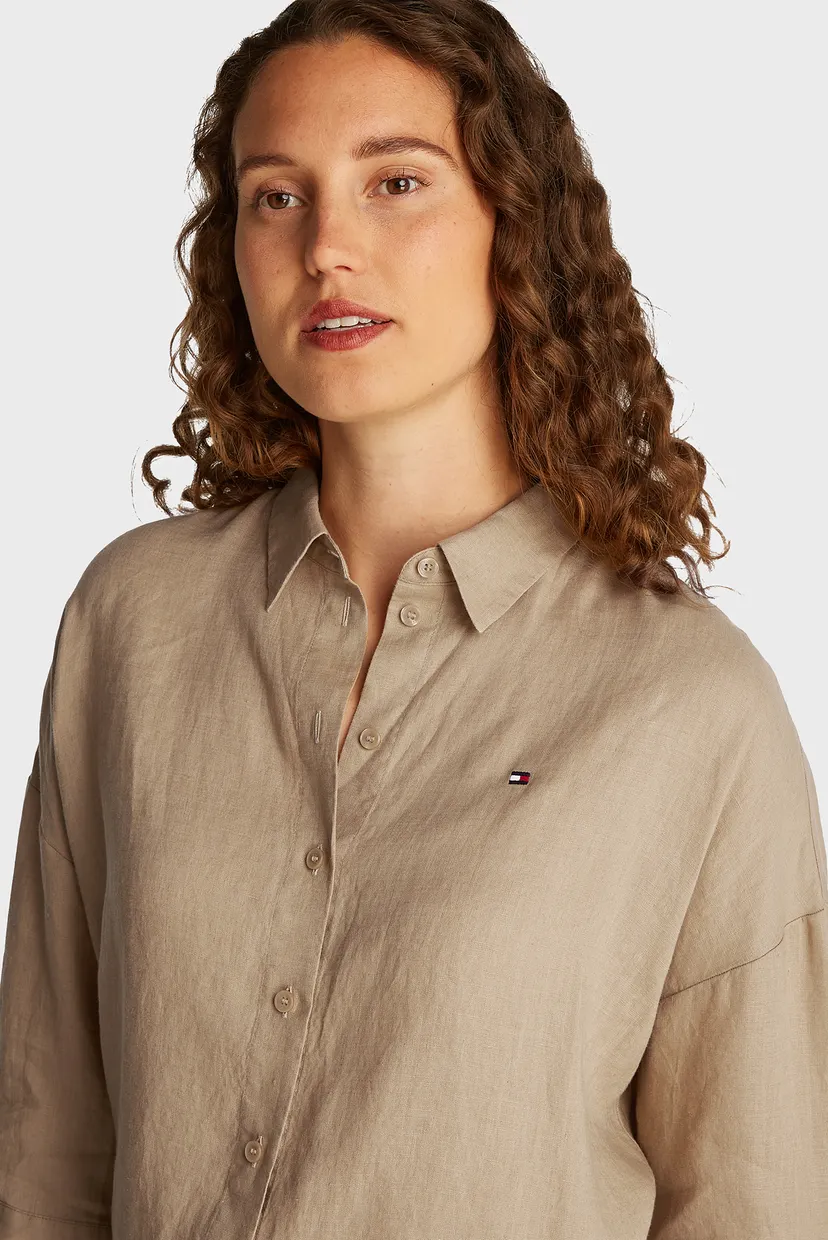 Yengi kalta ko'ylak ESS LINEN LOOSE 3-4 SLEEVE SHIRT 4