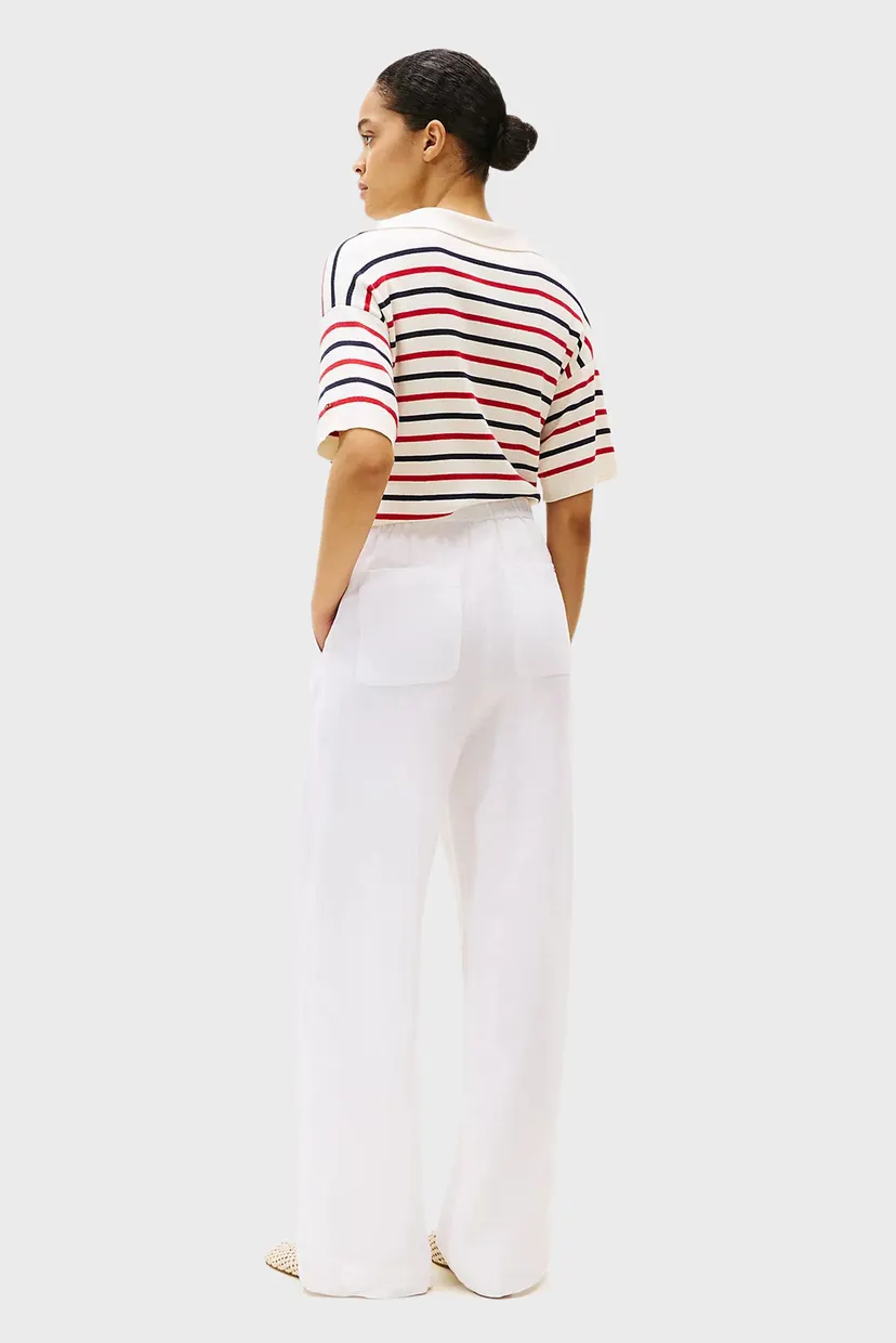 Ishton ESS LINEN TAILORED STRAIGHT PANT 3