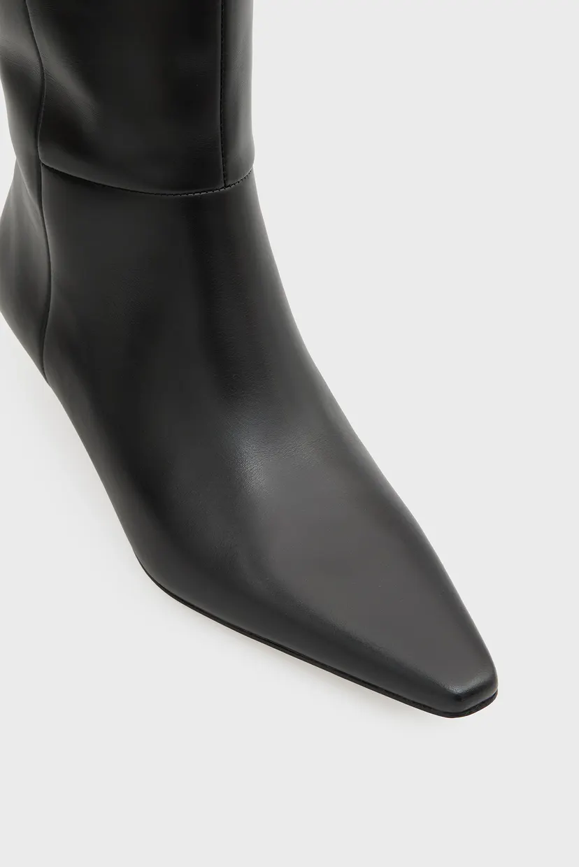 Etiklar/KITTEN HEEL HIGH BOOT LTH 4