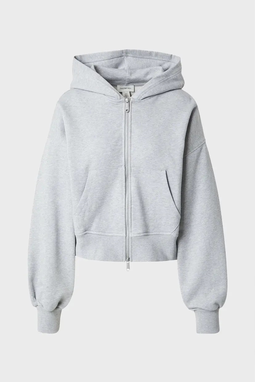 Reglan FRENCH TERRY WOVEN LABEL FZ HOOD 5