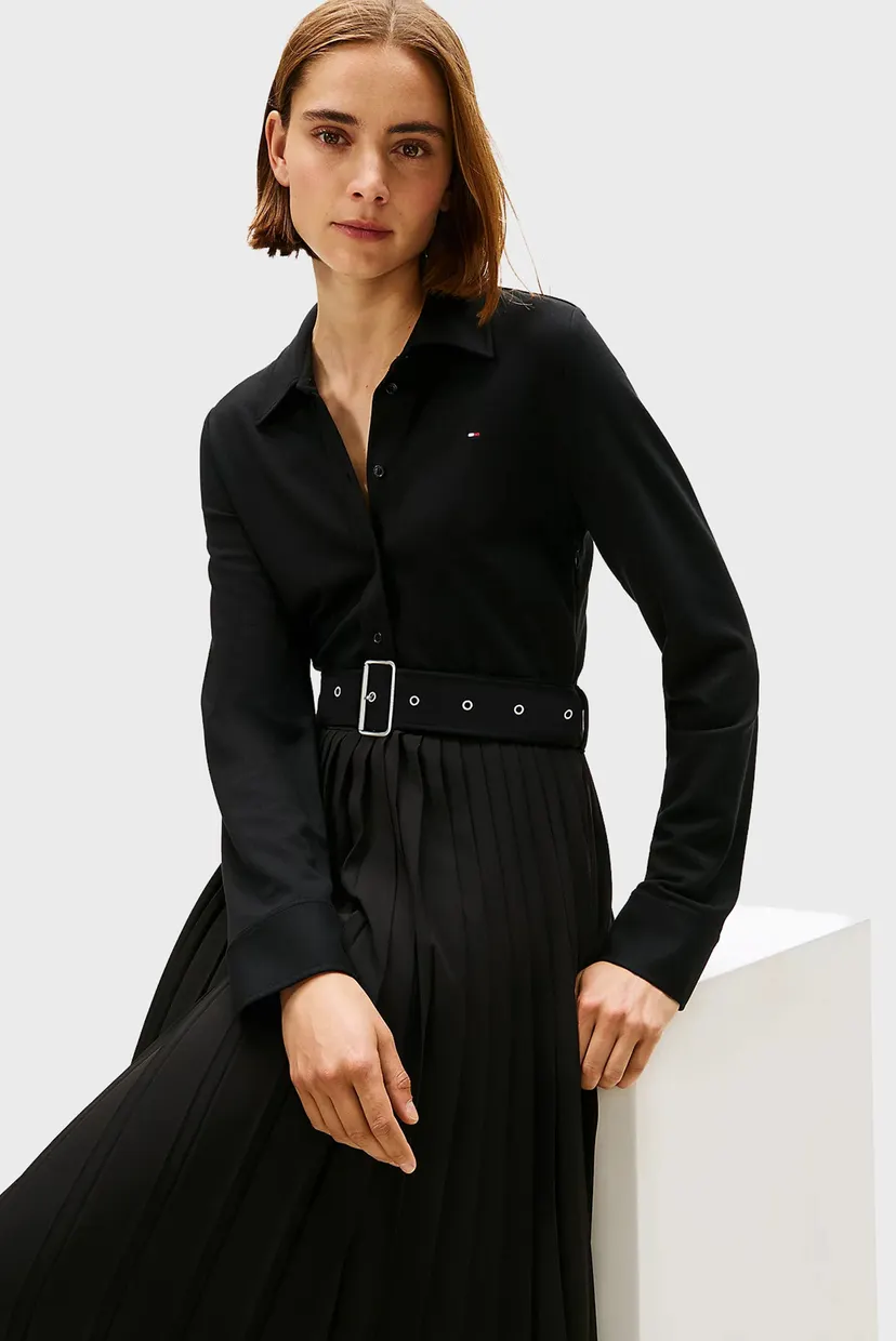 Koʻylak INTERLOCK MIX MEDIA POLO DRS LS 4