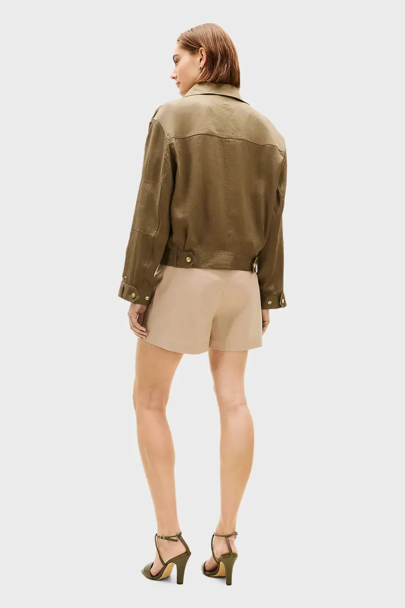 Pidjak/LINEN UTILITY JACKET 3