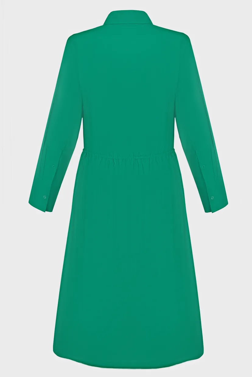 Платье MD BLOUSON LS MIDI SHIRT DRESS 6