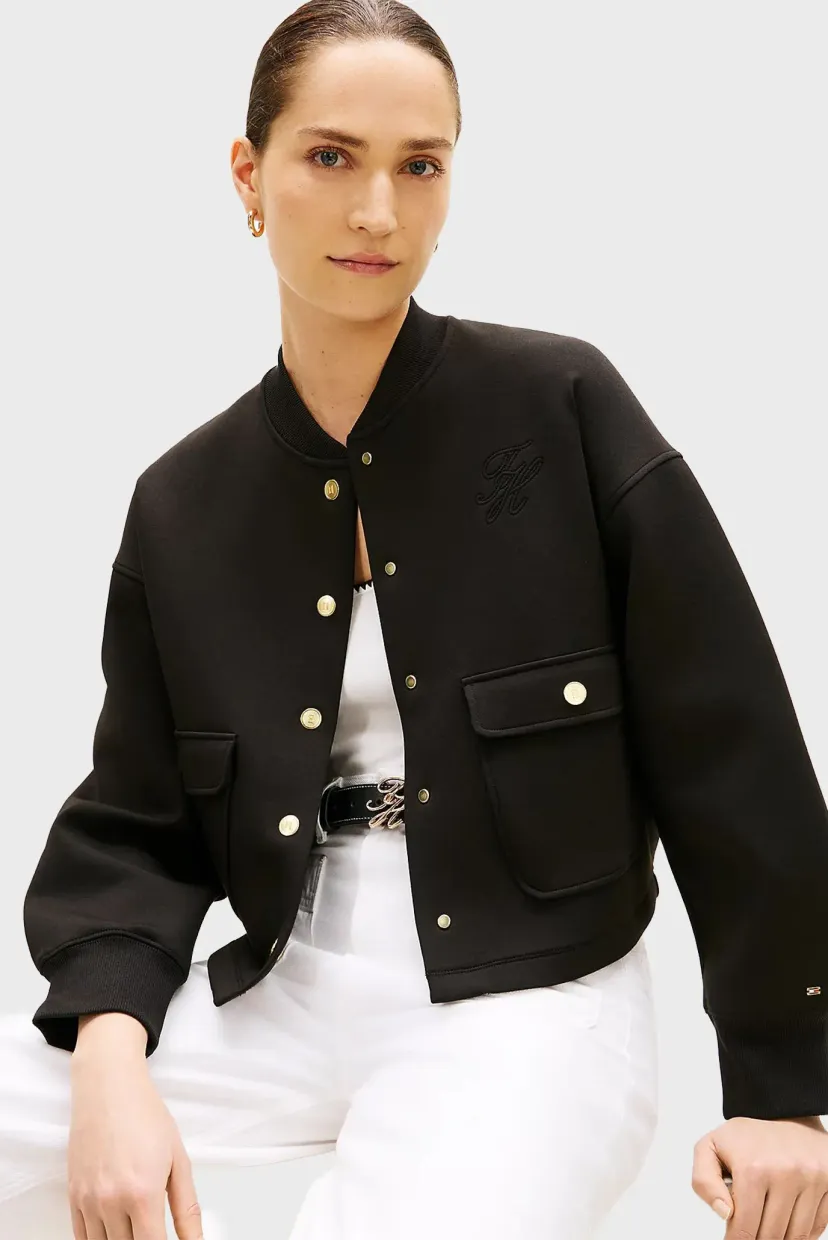 KardiganGOLD BUTTON BOMBER 4