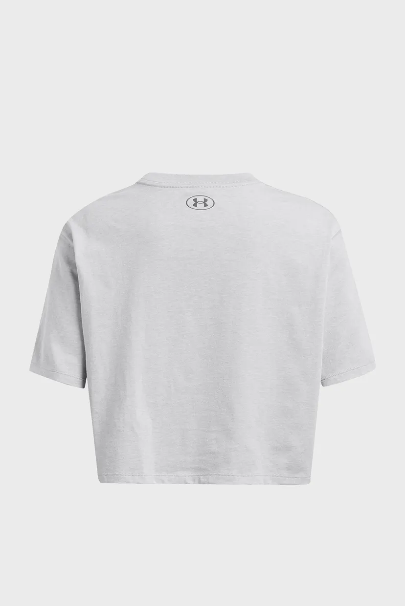 Futbolka UA W BOXY CROP BRANDED SS 4