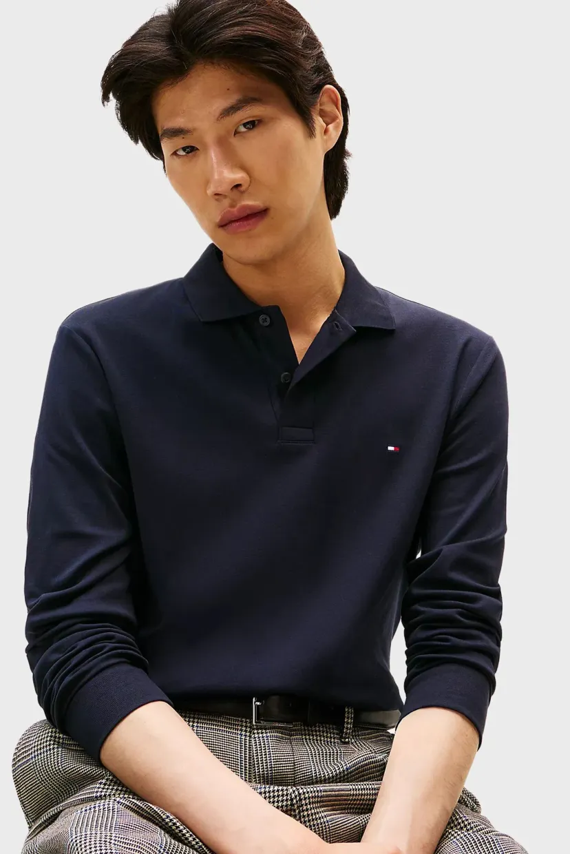 Yengi uzun polo/L/S LIQUID COTTON REG POLO 4