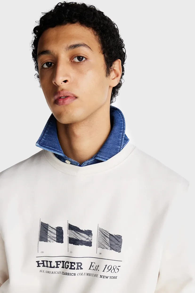 Svitshot HILFIGER FLAGS CREWNECK 4