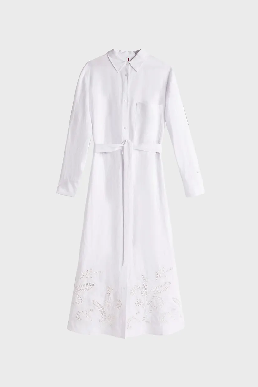Koʻylak BRODERIE ANGLAISE LI SHIRT DRESS 5