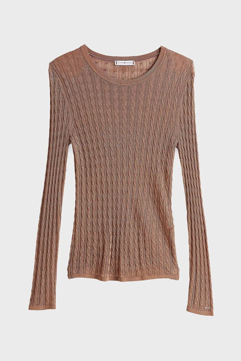 Свитер RAYON CABLE C-NK SLIM SWEATER LS 5