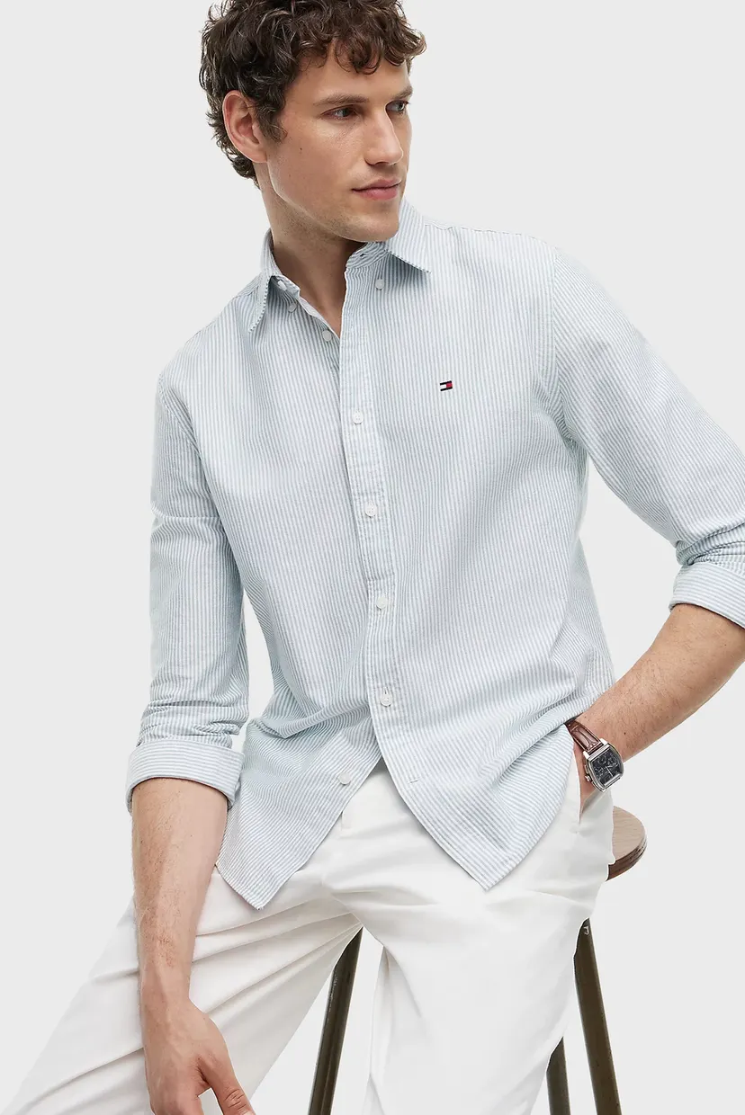 Ko'ylak/HERITAGE OXFORD STRIPE RF SHIRT 4