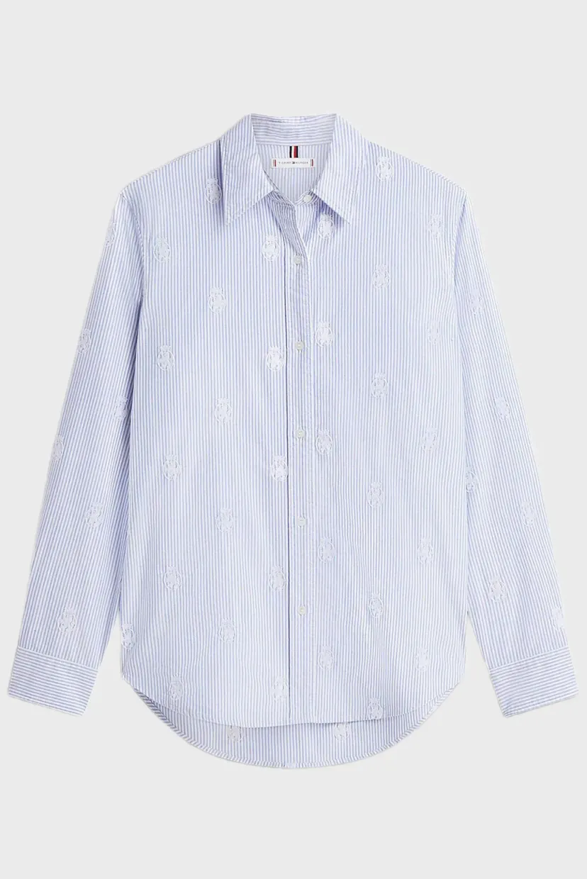 Ko'ylak OXFORD AOP RELAXED SHIRT 5