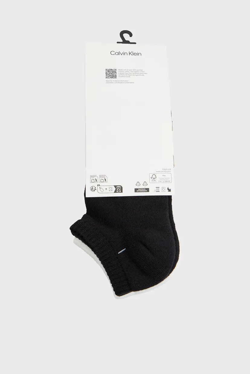 Носки/CKJ MEN SNEAKER 2P MONOGRAM 3