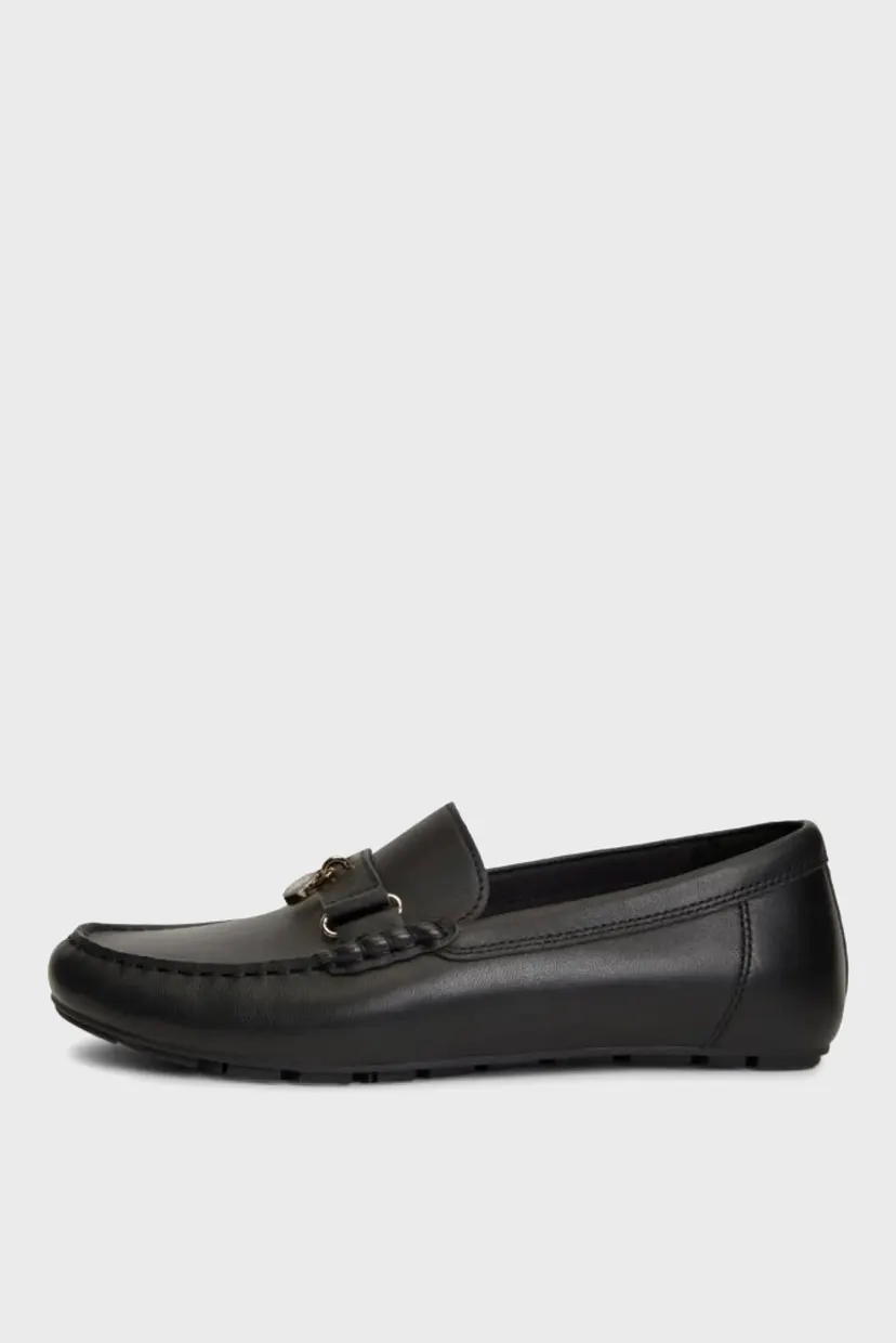 Mokasinlar/TH ENAMEL CHARM LEATHER MOCASSIN 7