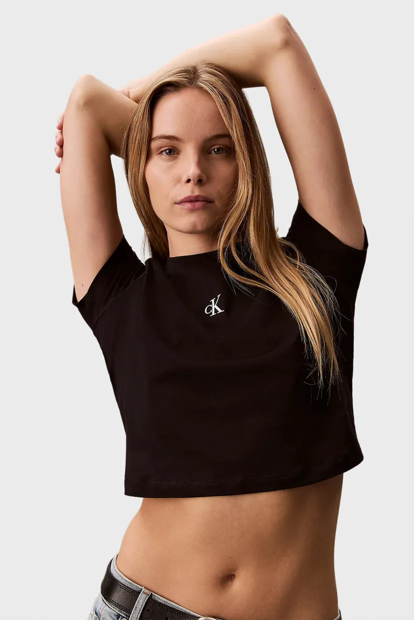 Futbolka/A - SS LOGO CROPPED TEE 4