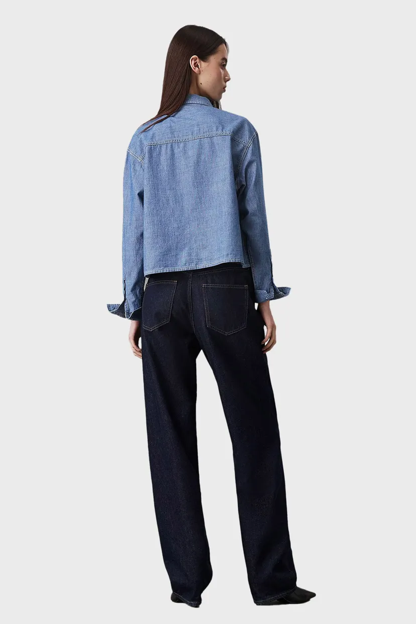 Рубашка CROPPED DAD DENIM SHIRT 4