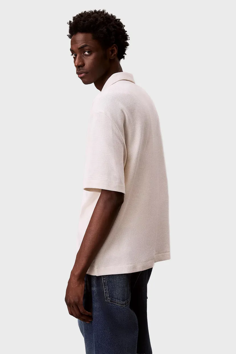 Поло/SS HD COTTON WAFFLE CAMP SHIRT 3