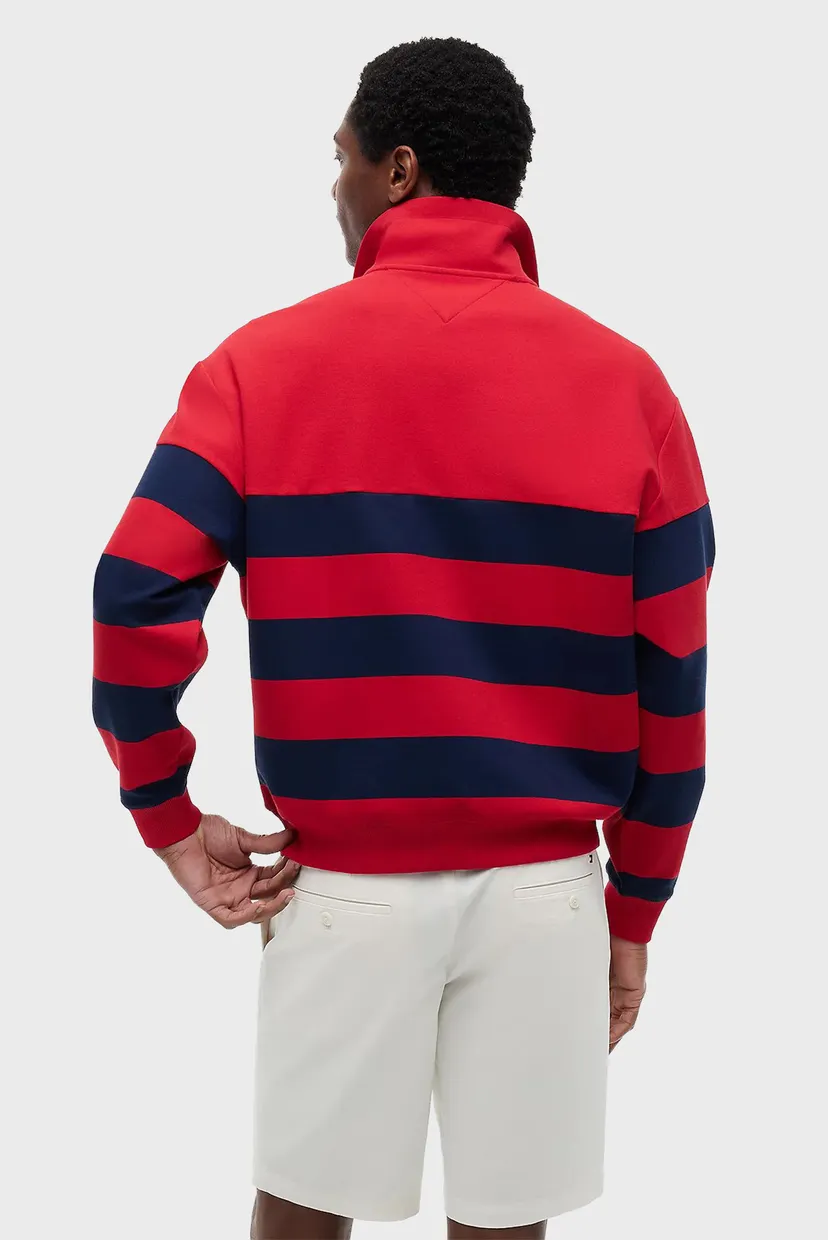 Реглан NAUTICAL BLOCK STRIPE 1 4 ZIP 4