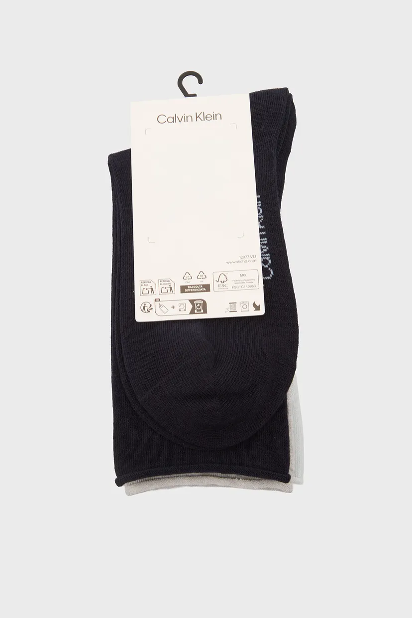 Paypoqlar to'plami/CK WOMEN SOCK 3P ROLLTOP 3