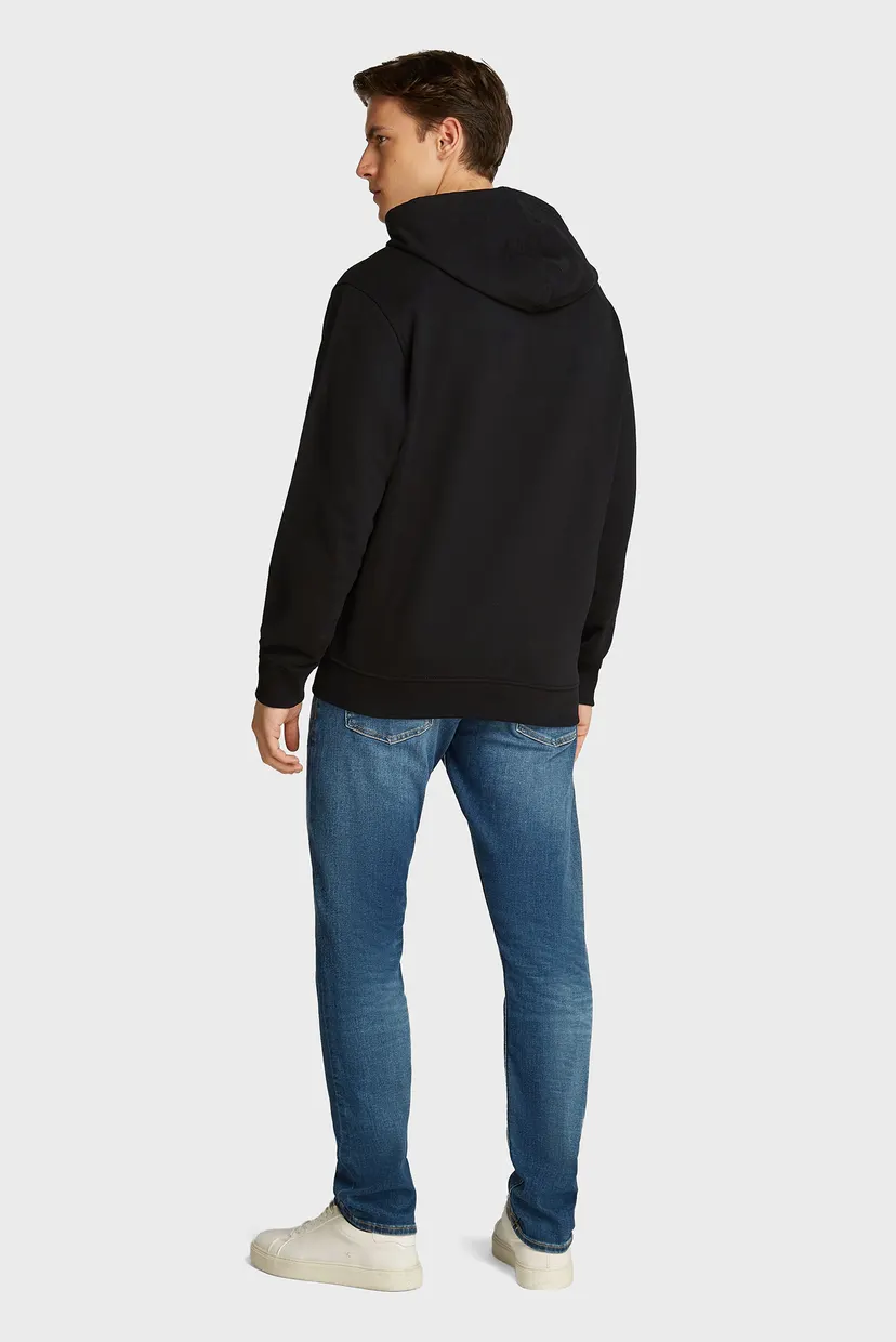 Reglan WOVEN LABEL ZIP THROUGH HOODIE 3