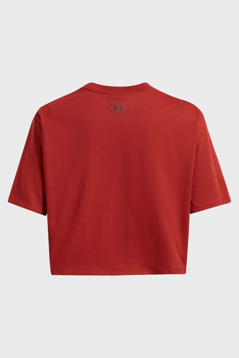 Futbolka UA W BOXY CROP LOGO SS 4