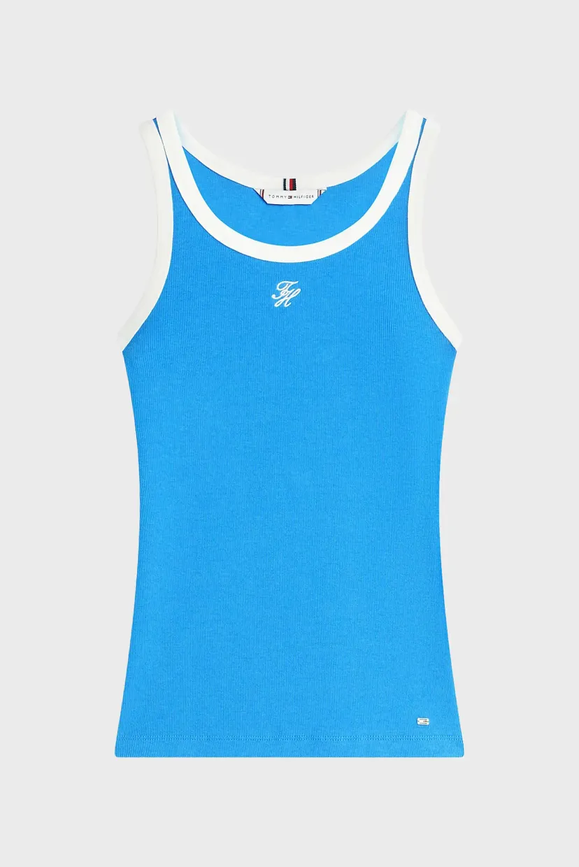 Майка/CONTRAST BIND RIB TANK 5
