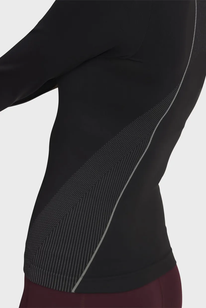 Uzun yengli futbolka UA Vanish Seamless 1 4 Zip 3