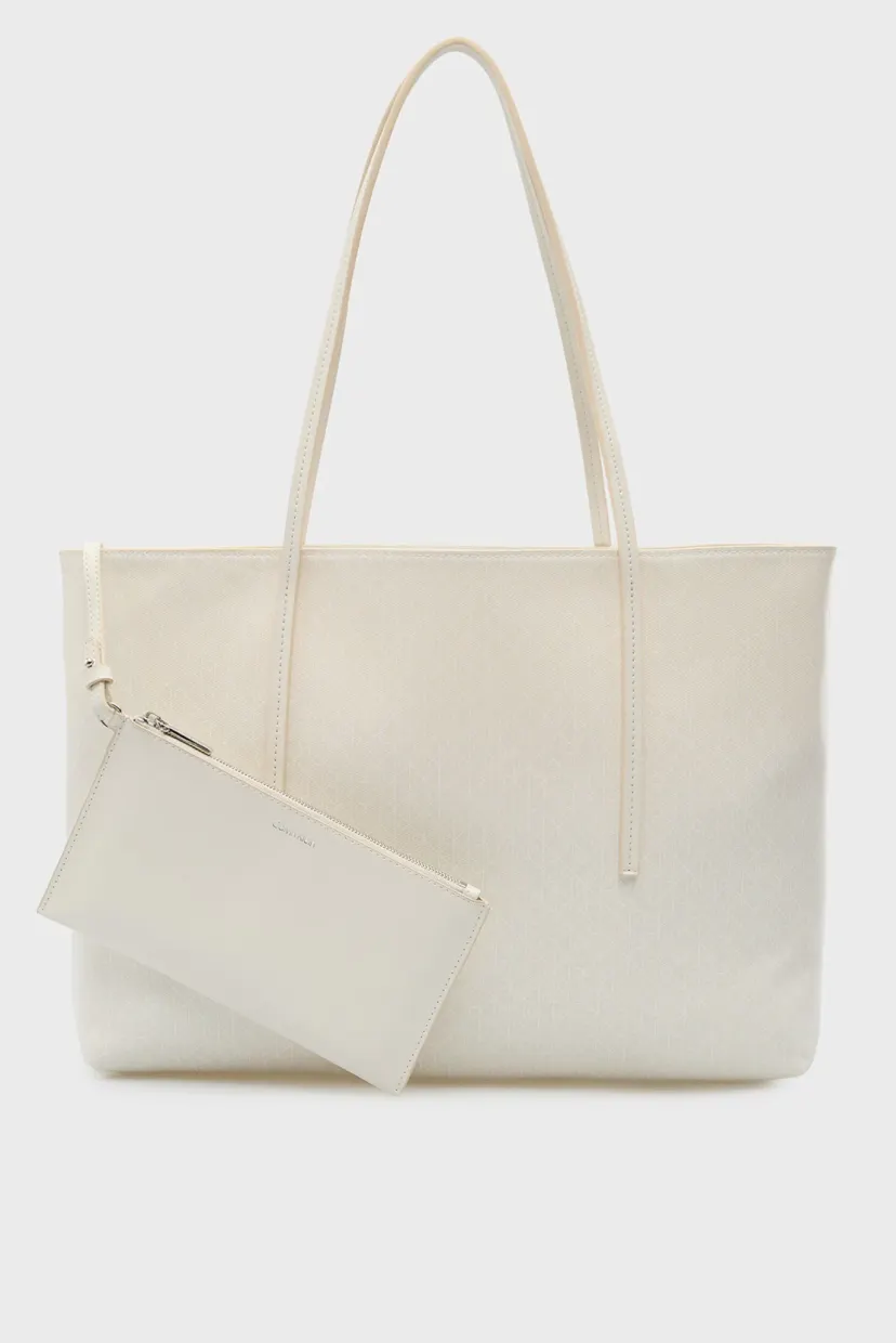 Sumka/EMBLEM AOP TOTE W/ POUCH 5