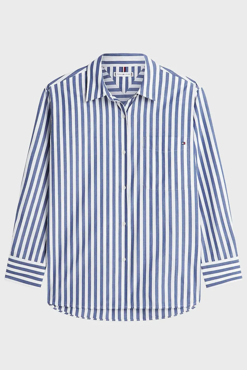 Ko'ylak/ESS POPLIN EASY FIT SHIRT 5