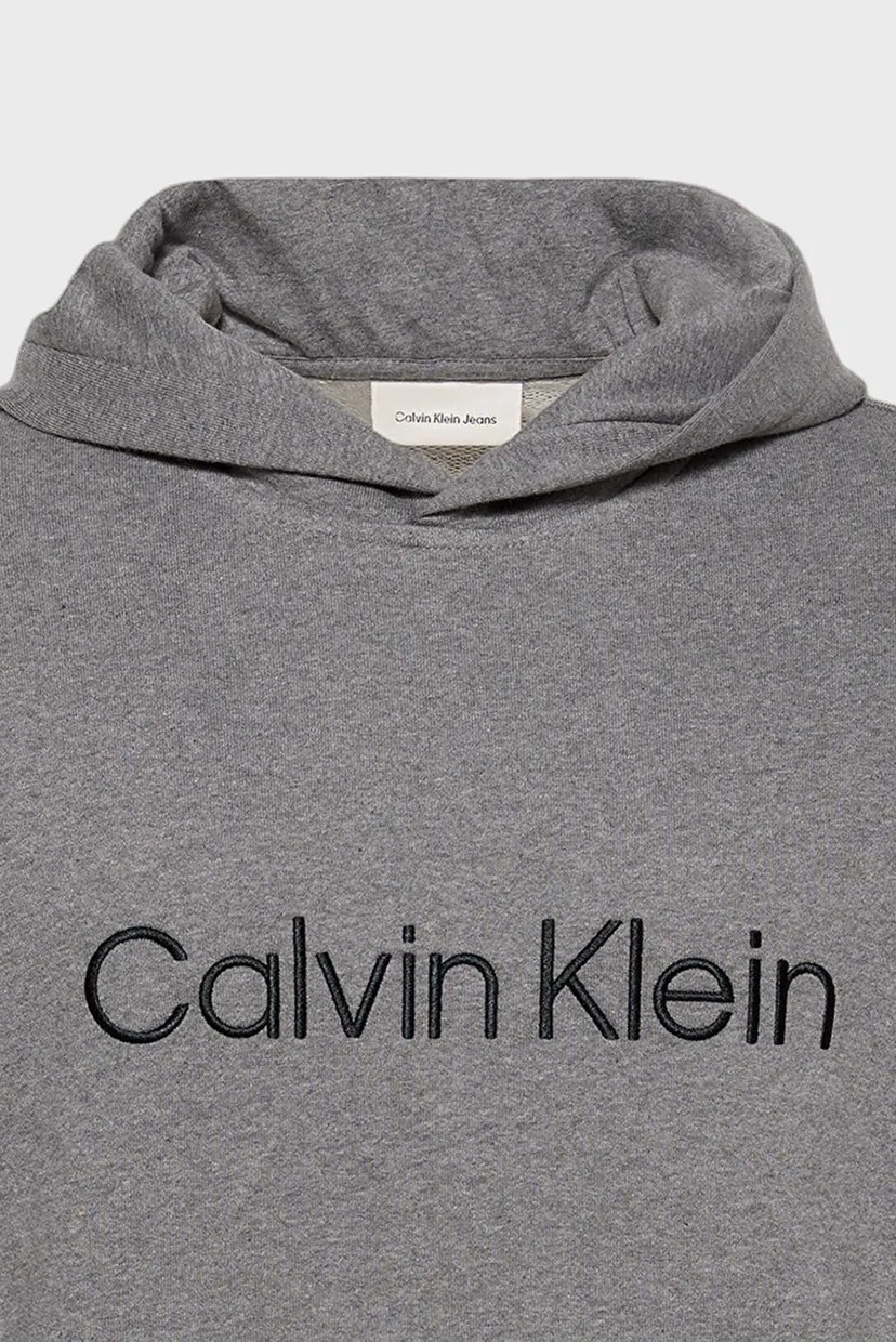 Hudi LS STANDARD LOGO TERRY PO HOOD 3